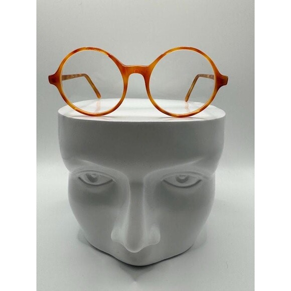 Vintage Eyeglasses | NOS | Clear Lens | Round Plastic Frame | 1990s-2000s | #785 - Picture 1 of 10
